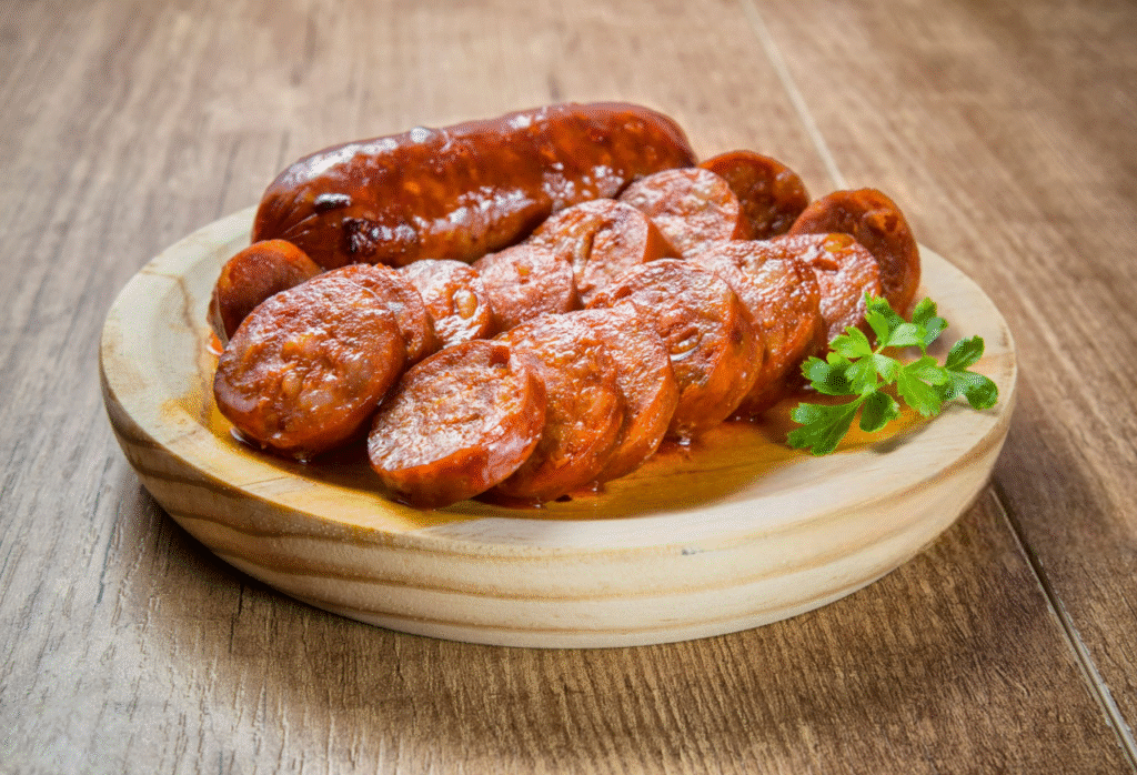 Chorizo cuit enceinte Chorizo cuit enceinte