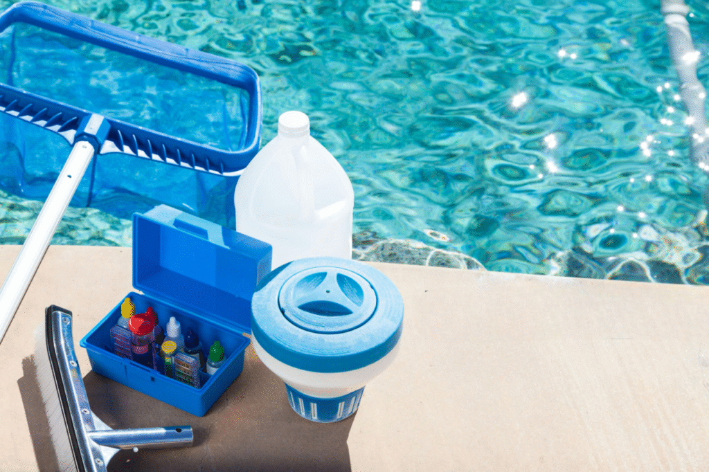 eau de piscine verte remède de grand-mère