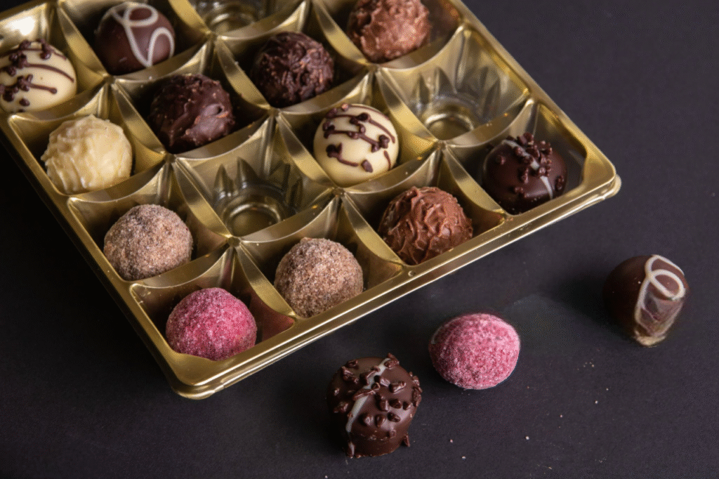 les chocolats d'appellation truffes ont plusieurs caractéristiques lesquelles les chocolats d'appellation truffes ont plusieurs caractéristiques lesquelles