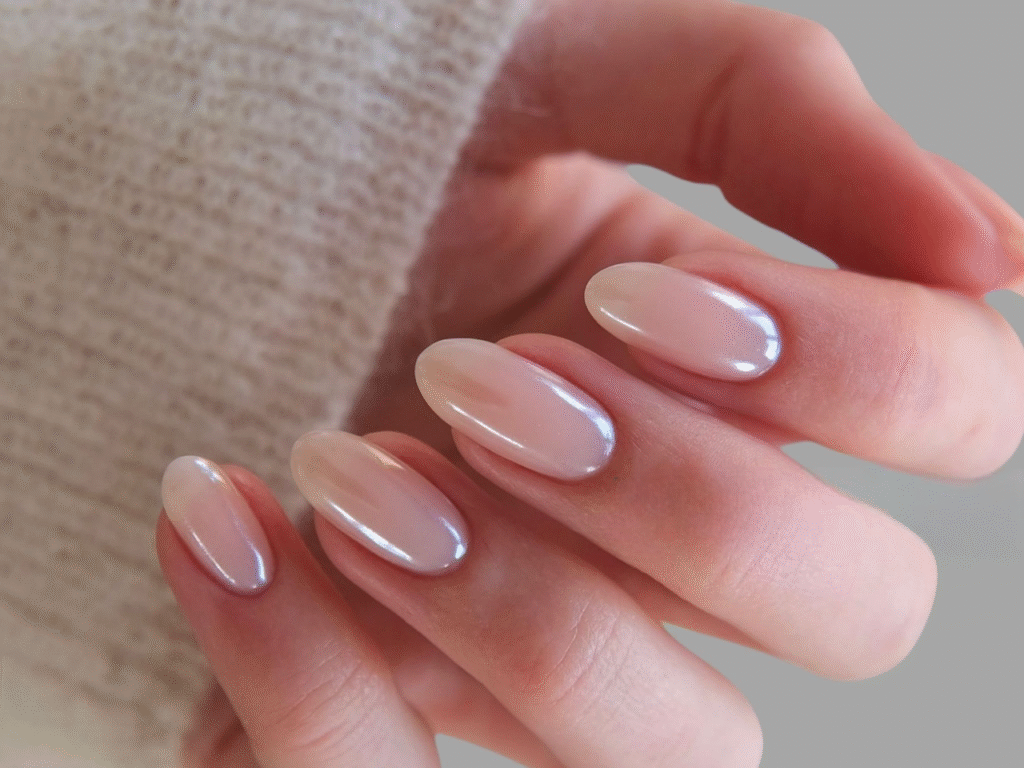 idee modele ongle amande automne